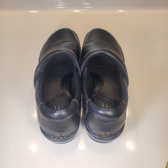 BOC Peggy Black Leather Clogs Women's 9.5 - Picture 10 of 10